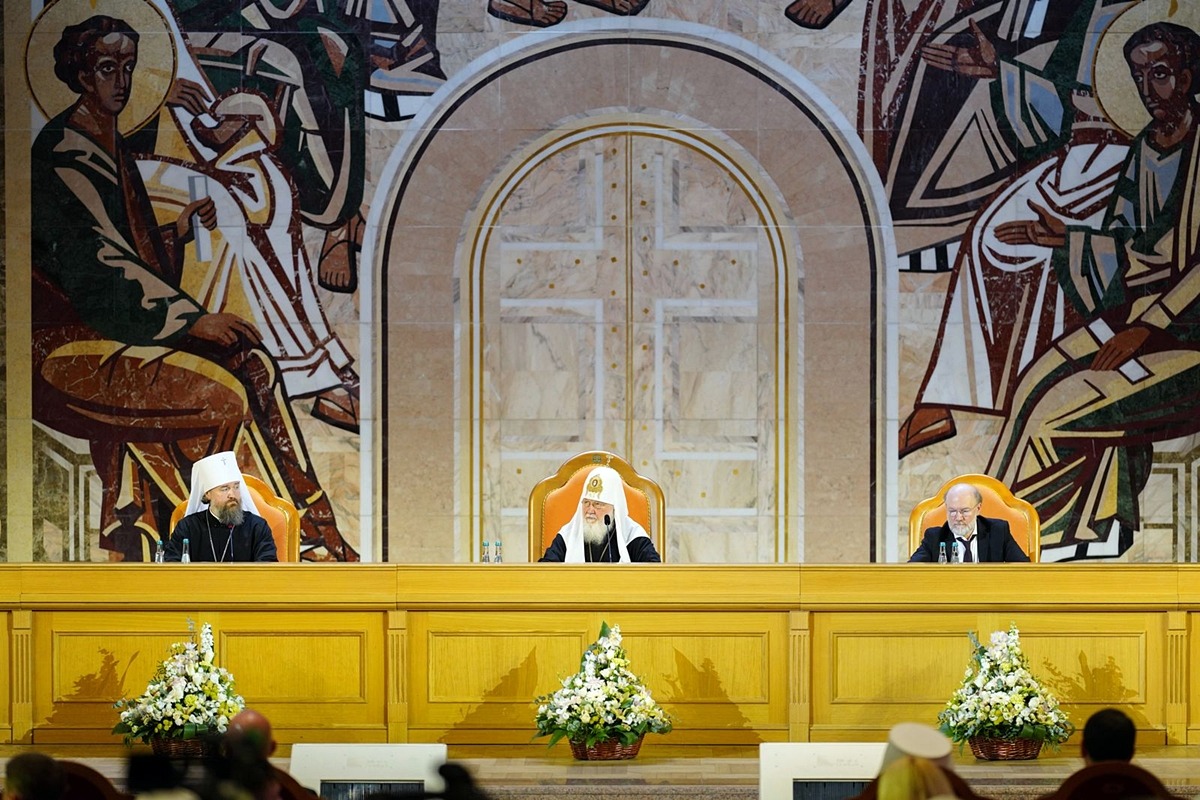 Доклад Святейшего Патриарха Кирилла на пленарном заседании XXVII Всемирного русского народного собора